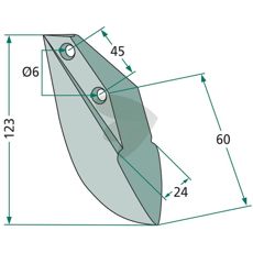 Sskr Pttinger, Rabe m.fl 24X123mm hl 6mm