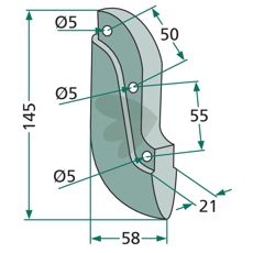 Sskr Reform m.fl. 145mm hl 5mm