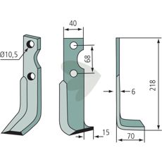 Jordfrskniv Benassi S.308