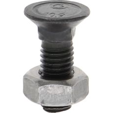 Plogskruvar med mutter M10x30, DIN 608, 10.9 25-pack