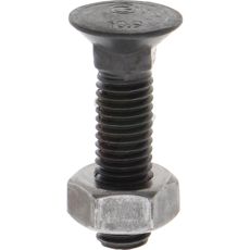 Plogskruvar med mutter M10x40, DIN 608, 10.9 25-pack