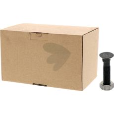 Plogskruv med mutter 25-pack M10 x 45