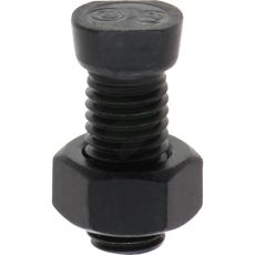 Plogskruvar med mutter 12x34 25-pack