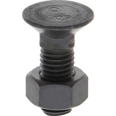 Plogskruvar med mutter 25-pack 	M12 x 35
