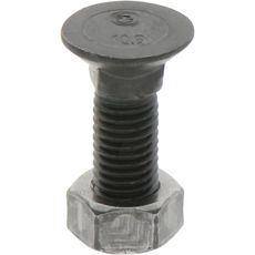 Plogskruvar med mutter M12x40, DIN 608, 10.9 25-pack