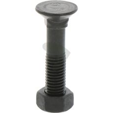 Plogskruv med mutter 25-pack - 310068