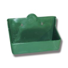 Saltstenshllare box plast fr 2 kg sten grn