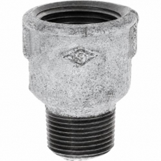 Reducerande hylsa 1" x 3/4" för att kombinera olika rördimensioner.