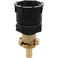 IBC-adapter lng S60x6 med klokoppling