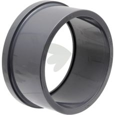 Kragbussning fr O-ring / T-ring ttning, PVC-U, gjutna