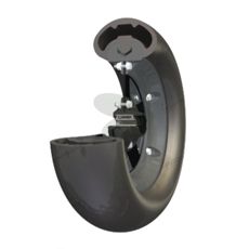 Hjul kpl. 440x116mm 16x44
