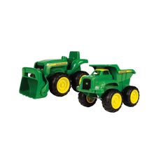 John Deere mini sandlde-traktor & tipplastbil