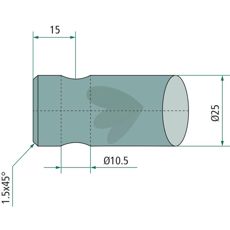 Balspjut Lngd 475mm Form Bjd Konus K264