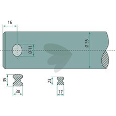 Balspjut Lngd 1150mm Form Rak Emily 54599