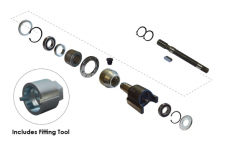 Drivaxel fr framaxel New Holland - 48160664