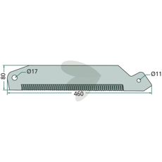 Kniv till snittvagn - 0389.00.001-1