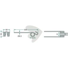 Pinne Pttinger med flera Lngd 300mm 290060020