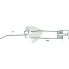Rfspinne Galfr 420 mm