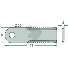 Kniv Halmhack 25-pack - 87318316