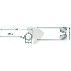 Pick-up pinne Frsinkad
