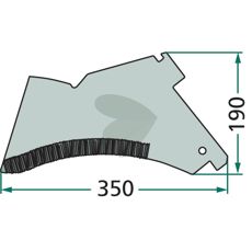 Kniv till snittvagn - KT63117400
