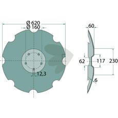 Tallrik 12-pack 3490467