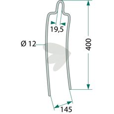 Efterharvspinne Horsch 23250303