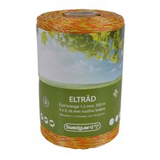 Eltrd + 1,5 mm gul/orange 500 m 3x0,16
