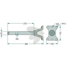 Flnsaxel 101022, 488561