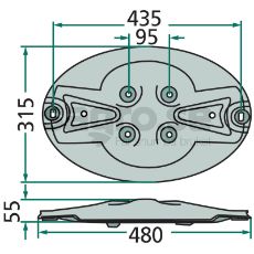 Tallrik - 55931400