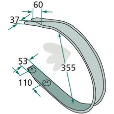 Avskrapare Krone med flera. 938157.0