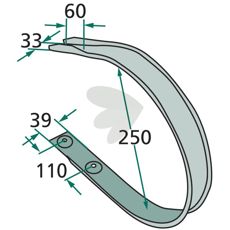 Avskrapare Krone med flera. 938281.0