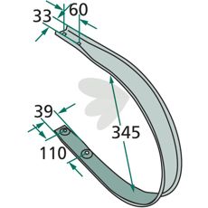 Avskrapare utvndigt Krone med flera 938311.0