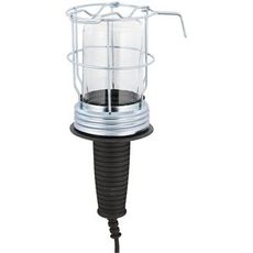 Sladdlampa 60W / 230V E27 5M Gummi