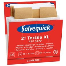 Textilplster 6X21St Salvequick