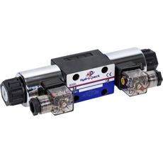 Cetop 3/NG6 Riktningsventil 4/3 12V H-Spole A-B-P-T