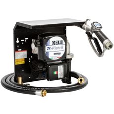 Bränslepump Set 230V 60L/min Mätare