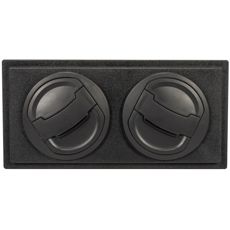 Frontpanel för hyttelement med luftmunstycke för effektiv ventilation och komfort.