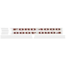 Dekalsats Ford 4000 68-