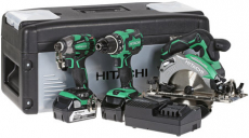 Hitachi Verktygspaket 18V 3 Maskiner 2 X 5.0Ah