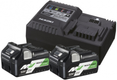 Batteripaket 36V 2xBSL36A18 inkl. laddare