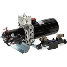 Mini Pumpstation 0,8kW 12V 2L Dubbelverkande