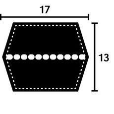 Dubbel V-Rem Bb174 17X4500