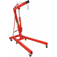 Motorlyft 2 ton, med max lyfthöjd på 2300 mm, robust och pålitlig.