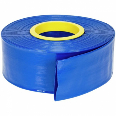Avtappningsslang Flat Ø 25mm PVC 4 bar Blå 25M