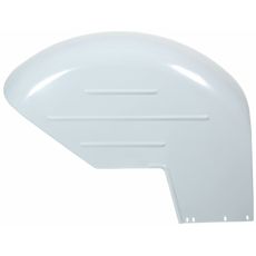 Stänkskärm för vänster sida av traktorer, mäter 9" / 23 cm.