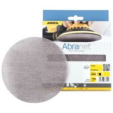Abranet 150Mm K80, 10-pack för tuff slipning av hårda material.