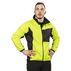 Fleece Jacka Stretch Cayden Gul/Svart