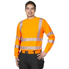 Skjorta Theron Lngrmad Teknisk Kl3 En20471 Orange