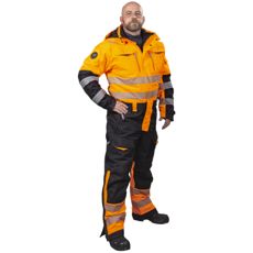 Vinteroverall Arrow Kl3 Orange/Svart